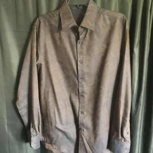 Tasso Elba Paisley Shirt‎ M